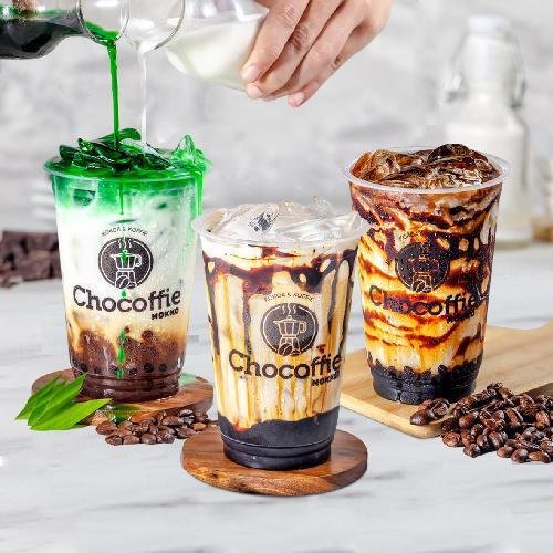 Paket 3 Donut + 2 Minuman Regular menu Chocoffie Kopi & Donut, Java Supermall