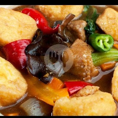 Tauge Ca Ikan Asin menu Bakmi Ayam Jakarta Gajah Jaya, Sultan Agung