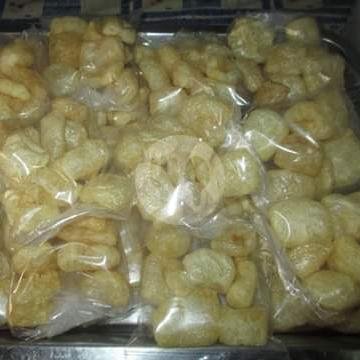 Peyek Kacang menu Sate Padang Uda Bagindo, Kramat Jati