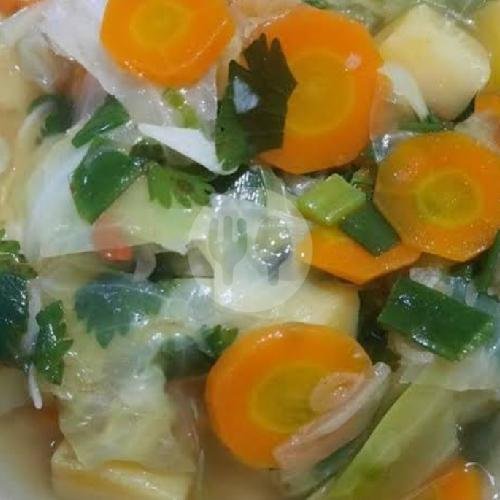 Paket Combo Nasi Pecel + Tongkol Sarden + Es Teh menu Aneka Bothok, Sukolilo