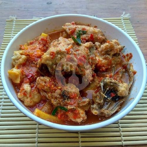 Bakso Telor/ Cincang Rawit Keju  (Diganti Sesuai Persediaan Jika Habis) Plus Tulang Iga dan Kikil Kuah Rawit Merah+Es Susu Milo/Es Lemin Tea menu Kedai G28, Ayam Geprek Sumur Bandung