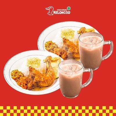 Hts 1 menu Ayam Goreng Nelongso, Margorejo