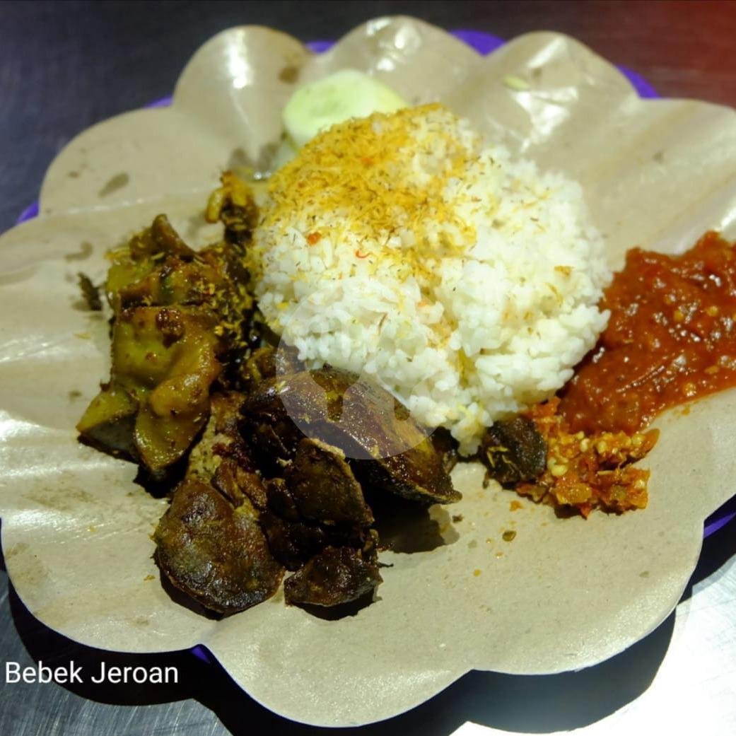 Nasi Ceker menu Nasi Bebek Tugu Pahlawan, Bubutan
