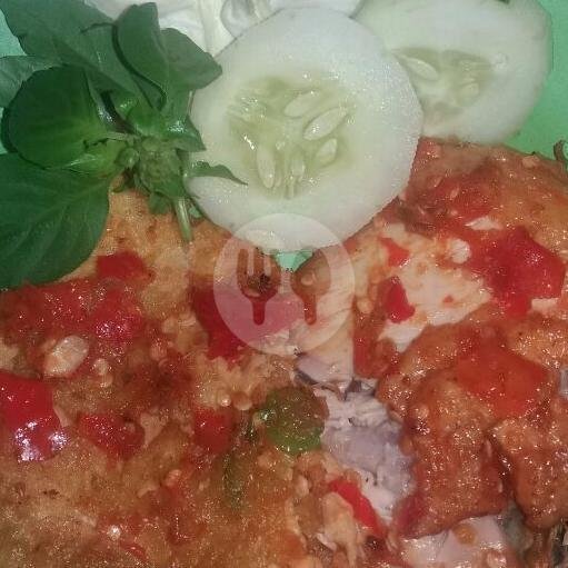 Nasi Biasa + Ayam Geprek menu Pecel Lele & Nasi Uduk Cak Doel, Banteng Utama