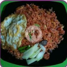 Nasgor Telor +Ceplok/Dadar menu Warung Nasi Goreng Cak Man, Hamid Rusdi