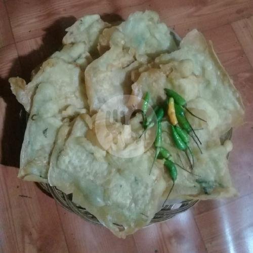 sate ayam menu Bubur Ayam Pak Radi, HOS Cokroaminoto