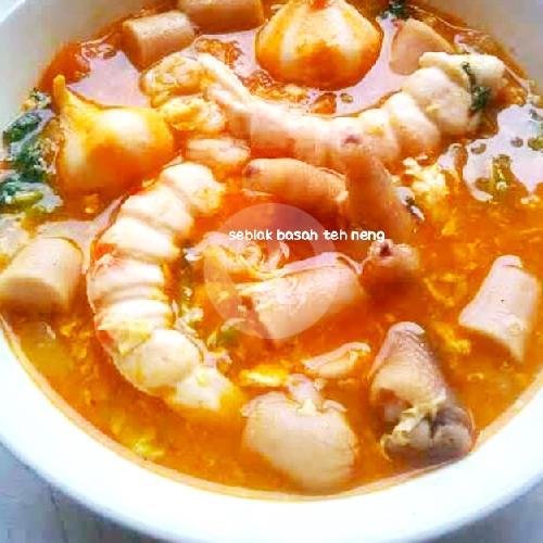 Baso Aci ORI menu Seblak Basah Teh Neng, Singosari