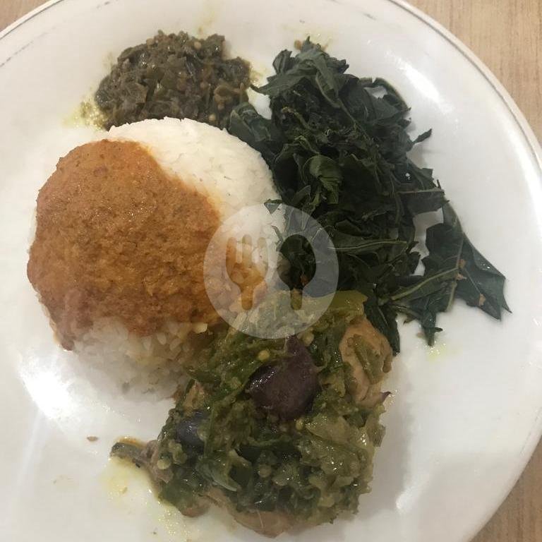 Ayam Bakar Bungkus menu Rumah Makan Murah Meriah Masakan Padang, Nusa Indah