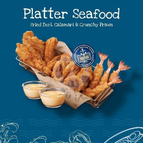 Gohyong Ayam 1 Porsi menu Perang Kerang Seafood, Margonda