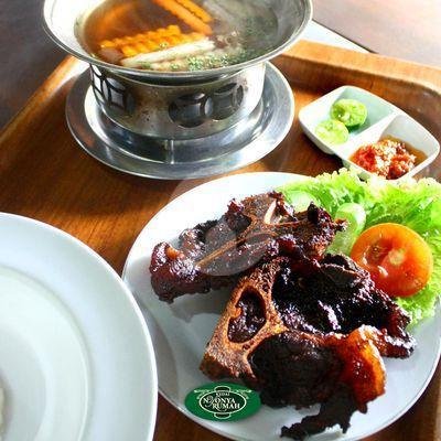 Nasi Iga Sapi Bakar menu Kedai Nyonya Rumah, Naripan