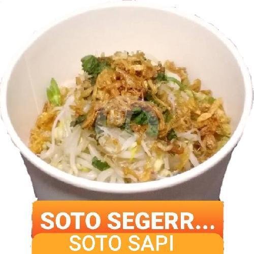 SOTO SEGERR...  AYAM TANPA NASI menu Soto Segerr Ny Lien, Cokrodiningratan