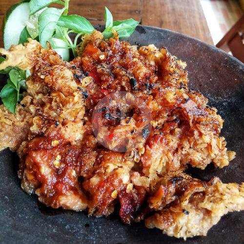 Indomie Ayam Geprek menu Geprek Njuis, Kasihan