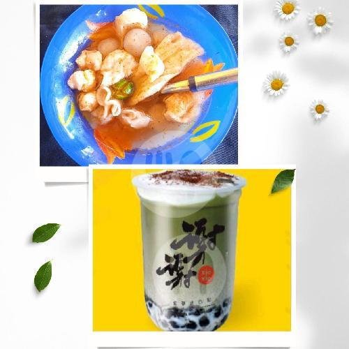 Mie Huhahh menu Magna Drink Xie Xie Boba, Kedawung