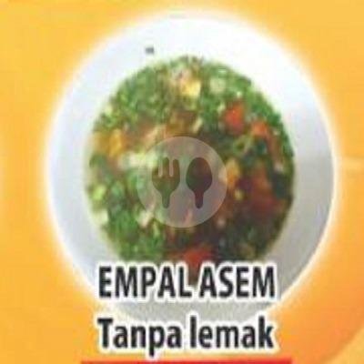 Empal Asem tanpa lemak menu Empal Gentong Bang JT, Kesambi