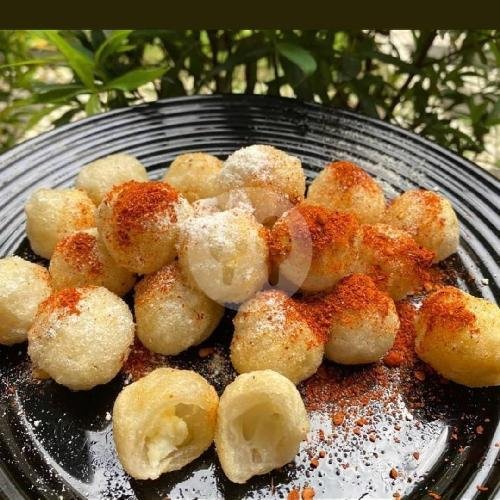 Cireng Bumbu Rujak menu Bopet Rajawali, Padang Barat