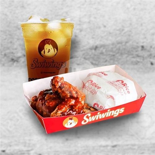 Paket Combo A menu Swiwing, PK Bangsa