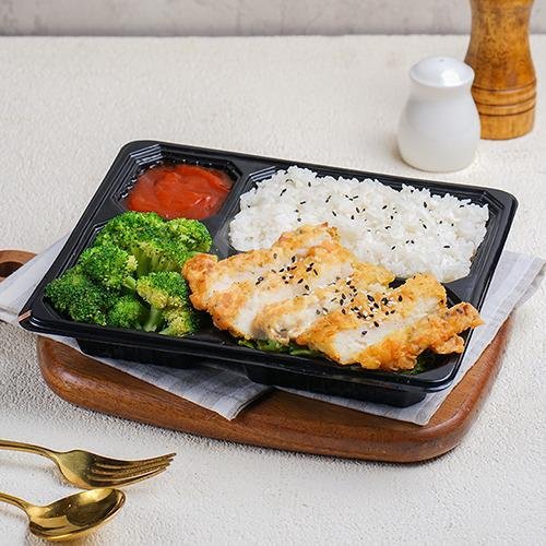 Lunch Box Set Dorry Fish Brokoli menu Bakerzin, Mall Kota Kasablanka