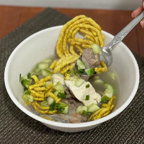 Cilok Gajih Dan Baso Aci Seblak menu Cica Bowls, Tawang