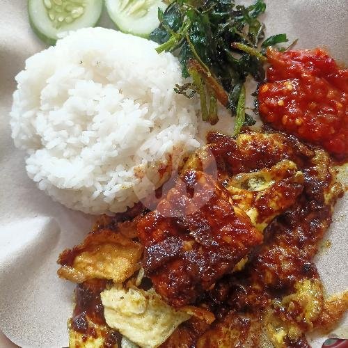Paket Chicken Salted Eggs menu Ayam Bakar, Geprek & Ayam Goreng Kedai Azzahra, Cut Nyak Dien