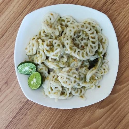 Seblak Sambel Ijo menu Seblok Endolita (Seblak Cilok), Kebon Kopi