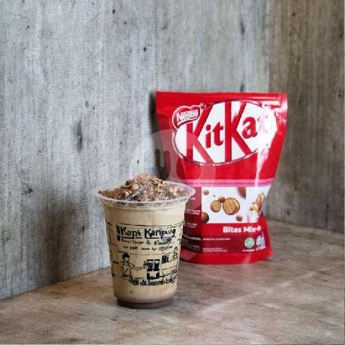 Es Caramel Latte menu Kopi dibawahtangga, Sudirman