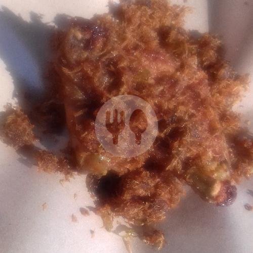 Kerupuk Coklat menu Nasi Uduk Bu Tien, Bahari Raya