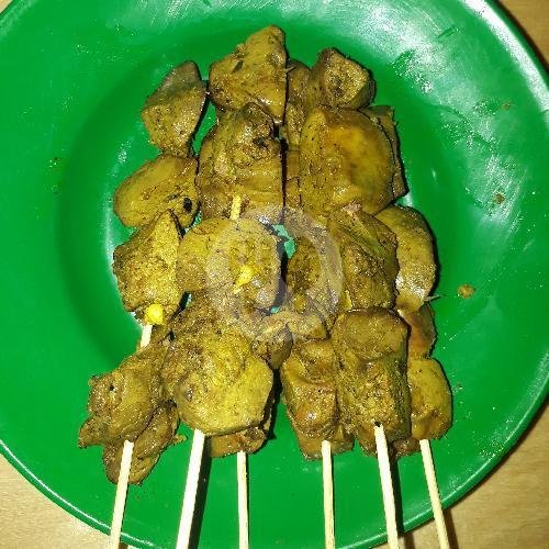 Sate Ati menu Bubur Ayam Mantep, Bekasi Utara