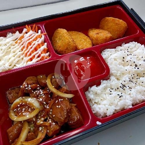 Bento 7 menu Futari bento, Kecamatan Cimahi Tengah