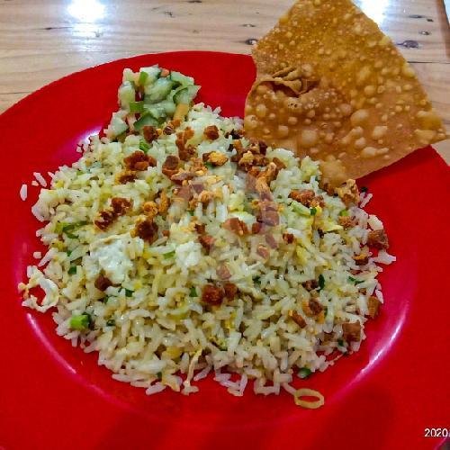 Nasi Grg Ikan Asin menu Bakmi Kepiting Tanjung Pura, Kelapa Gading