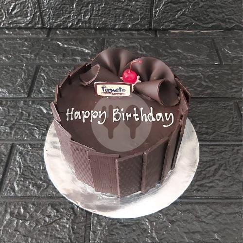12cm Blackforest/Kue Tart Coklat menu Timeto Cake, Rungkut Lor