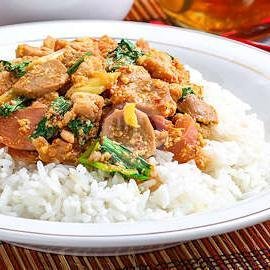Nasi G Ayam menu Nasi Goreng Gila King, Jelambar