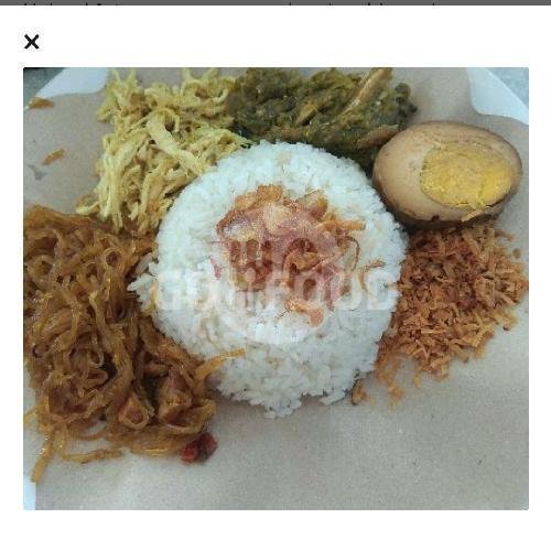 Nasi Bakar Udang + Jus Pepaya Jeruk menu Nasi Bakar Lumbung Rasa, Jebres