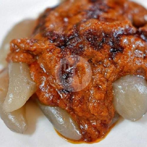 Rujak Kangkung menu Cilok Pedas (Warung Merah Hitam), Kejaksan