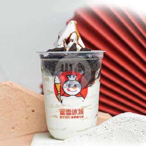 Berry Bean Sundae menu Mixue Pogung Pandega, Sinduadi