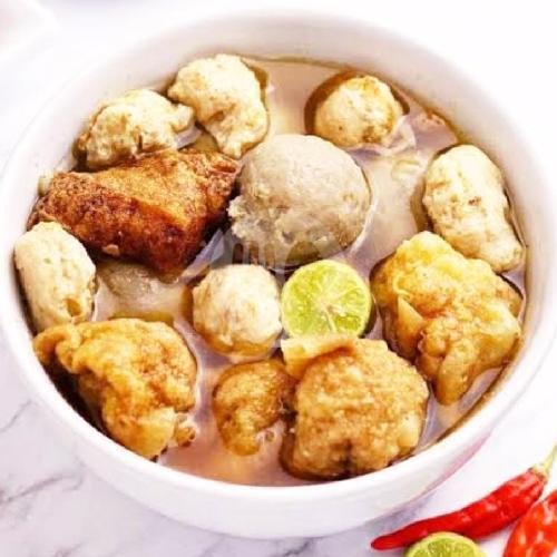 Tahu menu Seblak AA Bandung, Lamper Tengah
