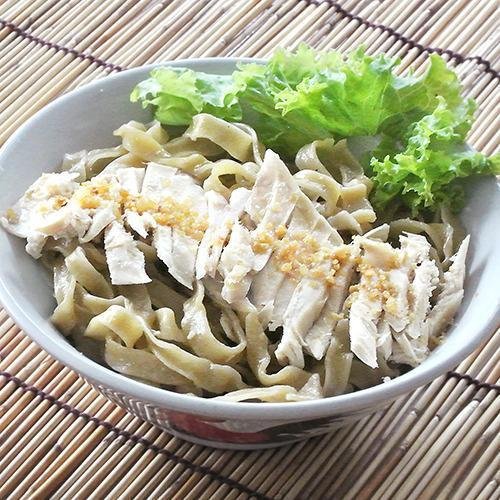 Bakmi Karet Ayam Kampung + Pangsit menu Bakmi Ayam Kampung Apau, Green Garden