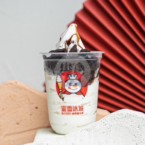 Oreo Sundae menu MIXUE Slawi, Moh. Yamin