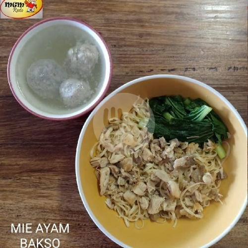 Mie Ayam Pangsit menu MGM RESTO - BELLEZZA