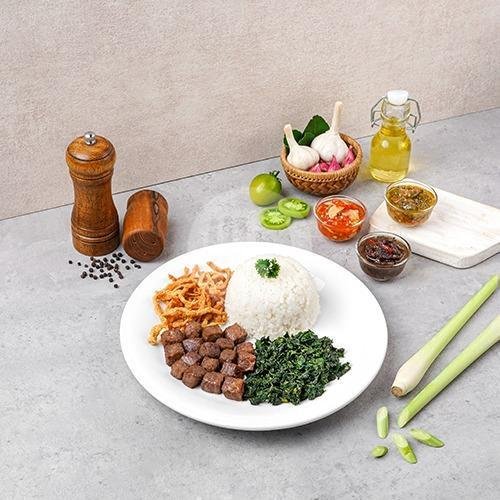 Sei Sapi Ayam Goreng Asap Paket menu Sei Sapi Wagyu Gyumbox, Tasik