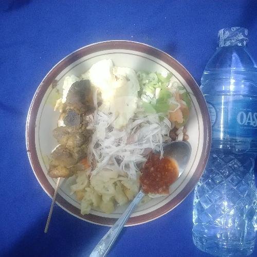Sate Usus menu Bubur Ayam Mas Bima, Mampang Prapatan