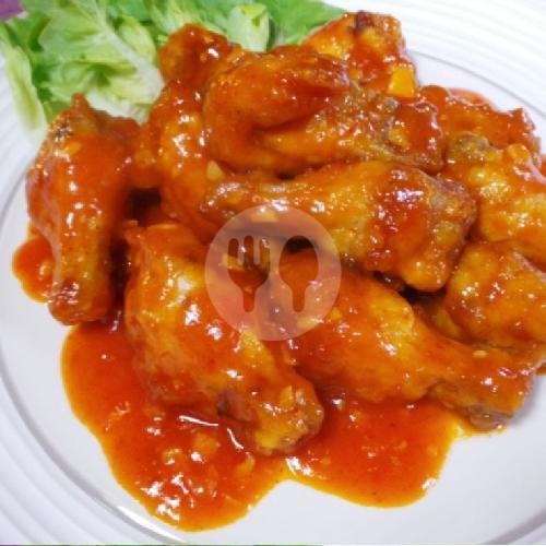 Ayam Rica Rica Tanpa Nasi menu Kafe Districk Bumdes