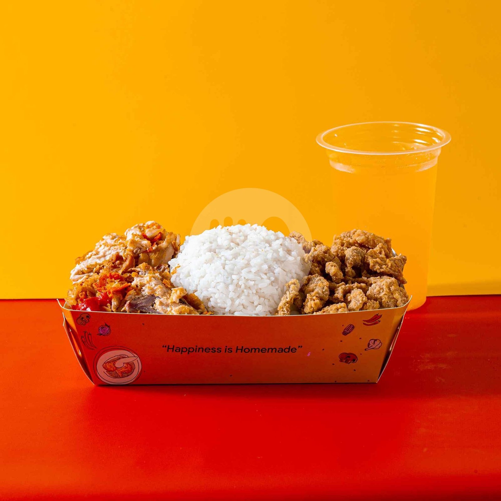 Paket Telur  + Minum menu AGJ - Ayam Geprek Jogja, Progo