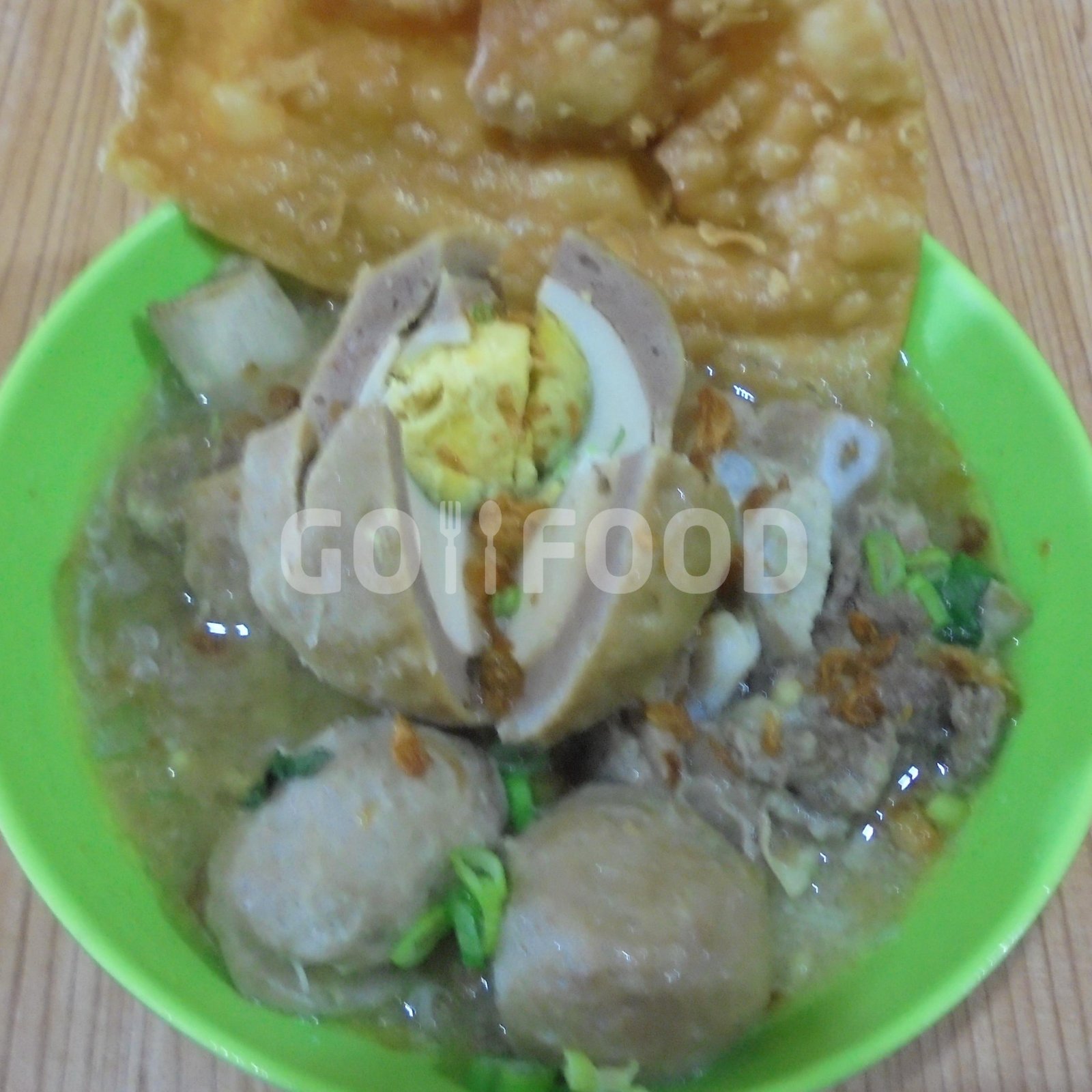 Bakso Biasa Rusuk menu Bakso Solo Samrat, Mangga Besar