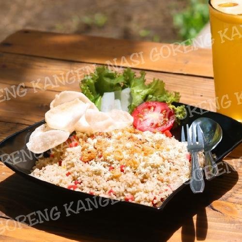 Nasi Goreng Ikan Asin menu Nasi Goreng Mie Kangen, Perum Tembok Indah