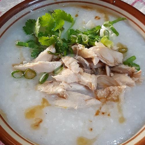 Bubur Seafood menu Pangsit Mie Pinangsia, Manggis