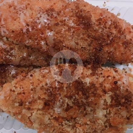 Paket Ayam Kremes Kecil+Es Teh menu Banatop Saladkoe (Pisang Pasir Crispy dan Salad Buah), Banjarsari
