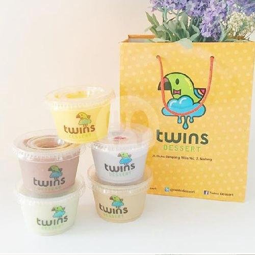 8 Pudding Cup menu Twins Dessert, Simpang Wilis