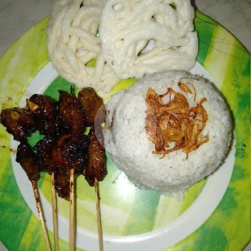 Sate Ayam 10 Tusuk + Nasi/Lontong menu Sate Ayu Mbok Dikem, Kopo Sukdam