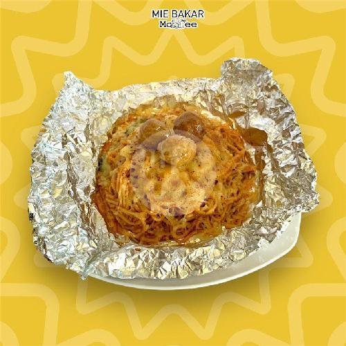 Mie Bakar Sosis menu Mie Bakar Mooiee, Jl. Tj Berok Kurao Pagang