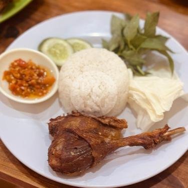 Nasi Kepala Bebek menu Bebek Goreng H. Slamet (ASLI), Cinere